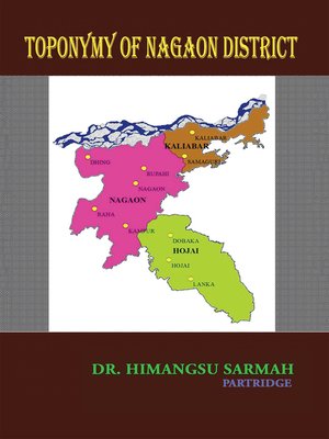 cover image of Toponymy of Nagaon District
